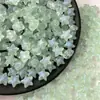 Estrela de cinco pontas colorida luminosa de acrílico, contas de estrela, materiais para joias com contas, corrente para celular DIY feita à mão para crianças
