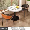 Mesa y sillas de comedor modernas minimalistas hechas a medida del fabricante original, un juego de mesa y sillas de comedor para casas pequeñas, adecuado para uso doméstico y como mesa y sillas de reunión