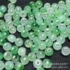 Gao Bing Piao Verde 7x8 Tipo Antiguo Perlas al por Mayor DIY Joyería de Jade Perlas Cilíndricas Perlas Separadoras Accesorios para Pulseras y Collares al por Mayor