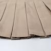 Falda Plisada Caqui Azul Marino para Niñas Estudiantes de Primaria y Secundaria Falda de Uniforme Escolar para Actuación Falda Media para Niñas