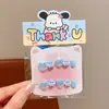 Pegatinas de Uñas Infantiles Kuromi para Niñas, Pegatinas de Uñas Lindas y Divertidas, Pegatinas de Uñas Removibles para Niñas, Uñas Portátiles Dulces y Lindas