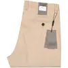 Pantalones casuales de lino puro de alta gama finos de negocios primavera y verano cómodos transpirables de lino corte recto talla grande pantalones para hombre