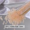 2/3/4/6mm cuentas sueltas ojo de gato crema de super alta calidad hechas a mano DIY borla horquilla pulsera arete accesorios material