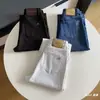 Calça jeans feminina petite versátil de outono, corte slim, com elasticidade em quatro direções, cintura alta, cropped, perna reta, estilo baguette