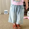 Roupas Infantis Inco Camisola de Menina Verão Fina Casual Desenho Animado Roupas Infantis Classe A Sem Mangas Top de Bebê