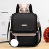Nueva Mochila Simple, Práctica, Ligera, Suave, de Gran Capacidad, Casual Antirrobo para Mujer Fabricante Venta al por Mayor Comercio Exterior Dropshipping