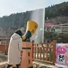 Faro de Fuente de Grito de Celebridad de Internet de Tianjin Punto Turístico Faro de Grito Musical Bocina Escanear Código Bocina Equipo de Control de Voz para Exteriores Fabricante