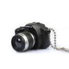 Venta al por mayor del fabricante Llavero de cámara SLR Luz LED Sonido Brillante Colgante de Bolso Llavero Creativo Regalo Pequeño