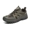 Zapatos de senderismo para parejas de gran tamaño transfronterizos de malla transpirable para camping todoterreno zapatos de senderismo de suela blanda zapatos deportivos profesionales para exteriores para mujer