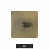 Enchufe de Pared Retro de Palanca Cepillada Bronce Hong Kong Singapur Malasia Oriente Medio Estándar Británico 13A