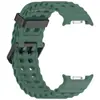 Nuevo de Fábrica Adecuado para Samsung Galaxy Watch8/Watch8Classic Correa de Silicona Doble Botonadura Marina