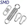 Hamaca Hamaca Muelle de Tensión Amortiguador Columpio Infantil Muelle de Tensión Amortiguador Cesta Colgante Bolsa de Arena Extensión Resorte Galvanizado