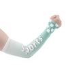 Protección solar de verano femenino masculino manga de hielo personalidad a cuadros degradado UV Protección de brazos de seda de hielo manga fina para brazo para conducir