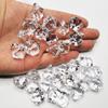 Acrílico simulação bloco de gelo pedra da sorte jóias transparentes irregular cristal barra de pedra decoração da parede adereços de tiro