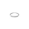 Anillo de Plata de Ley S925 con Forma de Corazón Pavimentado con Diamantes para Mujer, Anillo Versátil y Moderno para Dedo Índice Apilable Personalizado, Anillo de Dedo de Lujo Ligero con Tacto Exquisito
