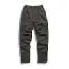 Pantalones Cargo J18 para Hombre con Múltiples Bolsillos con Solapa Corte Holgado Resistentes al Desgaste Pantalones para Exteriores Exportación Talla Grande Rectos Pantalones Deportivos Pantalones Casuales