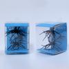 Caja azul de empaque para cebo de erizo de mar Luya material de PVC de alta elasticidad resistente al desgarro mordida biónica erizo de mar cebo suave Luya