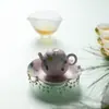 Tetera de Cerámica Ino Kiyomatsu Isla Rosa Margarita Pequeña, Pintada a Mano Bajo Esmalte, Exquisita Tetera para Mujer para Uso Doméstico, Tetera Individual