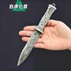 Modelo de Arma Delta Cuchillo Tigre Blanco Juguete Adorno Artículo de Manualidad Coleccionable Regalo para Hombres Sin Filo