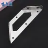 Código de Ângulo de Aço Inoxidável Multifuncional de Fábrica Fixado Tripé Fixado Código de Ângulo Flip Hardware Venda por Atacado