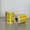 Papel de vedação para viagem, adesivo de vedação de segurança alimentar, adesivo de fita de vedação, adesivo de vedação para caixa de embalagem de segurança alimentar Meituan, adesivo de vedação em tira longa