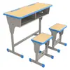 Mesas e Cadeiras de Sala de Aula para Alunos do Ensino Fundamental e Médio, Salas de Aula, Escolas, Assento Individual e Duplo, Treinamento, Reforço Escolar, Cursinhos, Mesas de Estudo Domésticas, Fabricantes