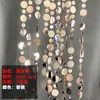 Adereços de Casamento Decoração de Casamento Dourado Prata Vermelho Azul Cor Champagne Lantejoulas Laser Cortinas de Fio