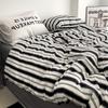Venta al por mayor de ropa de cama de algodón bohemio de cuatro piezas, estilo japonés, pequeña, fresca, nórdica, sencilla, para familias.