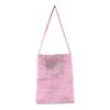 Bolsa de Playa Grande de Mano Simple Personalizada para Viajes al Aire Libre Compras Bolsa Hueca para Guardar Juguetes Bolsa Cruzada de Malla