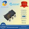Rui Yuan RY2122 SOT23-5 Tensão de entrada 4,4 V-5,5 V ILIM Proteção de limite de corrente USB ajustável IC