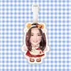 Etiqueta de equipaje Xu Jiaying Etiqueta anti-pérdida Etiqueta de tarjeta de embarque Maleta Colgante para mochila Merchandising de celebridades Mismo estilo