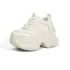 Zapatos de plataforma gruesa para mujer estilo 'dad shoes', nuevo modelo otoño 2026, zapatos deportivos casuales ligeros y versátiles, zapatos para aumentar la altura para mujeres bajitas