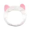 Nueva Banda para el Cabello con Orejas de Gato Banda para el Cabello Coreana Felpa Celebridad de Internet Accesorios para el Cabello de Orejas de Conejo Lazo Cuerno Banda para Lavarse la Cara