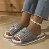 Venda Quente Transfronteiriça Chinelos de Gato Casa Casal Casa Interna Antiderrapante Sapatos Baixos Quente Transfronteiriça Atacado Chinelos de Algodão