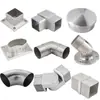 Accesorios para Tubo de Pasamanos de Acero Inoxidable 304 Escalera Codo de 90 Grados Barandilla Pasamanos Brida de Sellado Directo Junta Universal