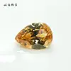 4A Cor em forma de pêra Zircão Wuzhou Cubic Zircônio Óxido Gotas de Água Fundo Pontudo Transmitindo Pedra Nua DIY