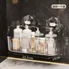 Estante de Almacenamiento con Ventosa Montado en la Pared sin Taladro para Baño, Ducha, Cocina, Tocador, Organizador de Maquillaje