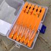 Juego de Línea con Anzuelo para Pesca con Mosca con Lentejuelas, Señuelo Minnow Blanco Micro para Ayuda de Lanzamiento, Juego de Línea, Equipo de Pesca, Juego de Línea para Pesca con Mosca