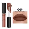 Brillo de labios transfronterizo, labial líquido mate para mujer, maquillaje navideño europeo y americano, brillo de labios de larga duración que no se transfiere, brillo de labios al por mayor