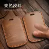 Nueva Cubierta Protectora para Llave de Coche Retro Adecuada para Nio Et7 Nueva Bolsa para Llave Et5 Hebilla de Cuero Hecha a Mano