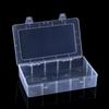 Caja de Plástico Transparente para Joyería Material para Accesorios Herramientas para Joyería Caja de Plástico Vacía Caja Grande de PP Caja para Empaque de Cosméticos