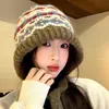 Sacos com Balaclava de Lã Chapéu de Pelúcia Lei Feng Chapéu de Inverno Quente Proteção de Orelhas Gorro de Malha para Crianças