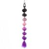 Peluca de moda transfronteriza chica hot un solo color linterna trenza burbuja chica cola de caballo peluca color trenza burbuja tocado