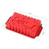 Molde para Bolo de Natal Atacado do Fabricante para Cozinha Doméstica, Resistente a Altas Temperaturas, Fácil de Limpar, Molde de Silicone de Grau Alimentício para Assar