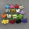 Rosas Simuladas de 7 Cabeças, Buquê para Salão de Casamento, Decoração Pastoral, Flor Falsa para Caminho de Flores, Decoração de Mesa, Arranjo Floral