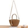Dropshipping Nova Bolsa de Verão Transversal com Franjas, Bolsa Tecida de Moda Retrô, Bolsa Feminina de Corda de Papel Estilo Pastoral Literário