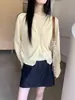 Cárdigan de punto Mmc Dition Ropa para mujer Guangzhou Trece Líneas Primavera Nuevo Delgado Estilo Coreano de Alta Gama Adelgazante Versátil