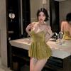 Mei Nai'Er Lingerie Sexy Sexy Brilhante Quente Tentação Boate Suspensório Pijama Paixão Roupa Atacado Qqny