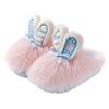 Pantuflas de Algodón Conejo Pícaro Lindo Dibujo Animado Baotou 2025 Pantuflas de Felpa Dormitorio Hogar Calientes Zapatos de Algodón para Niños Grandes