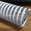 Mangueira de drenagem corrugada de plástico PVC transparente resistente a solventes, resistente à corrosão ácida e alcalina, inodora, reforçada com tendão de boi